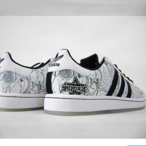 adidas superstar graffiti shoes